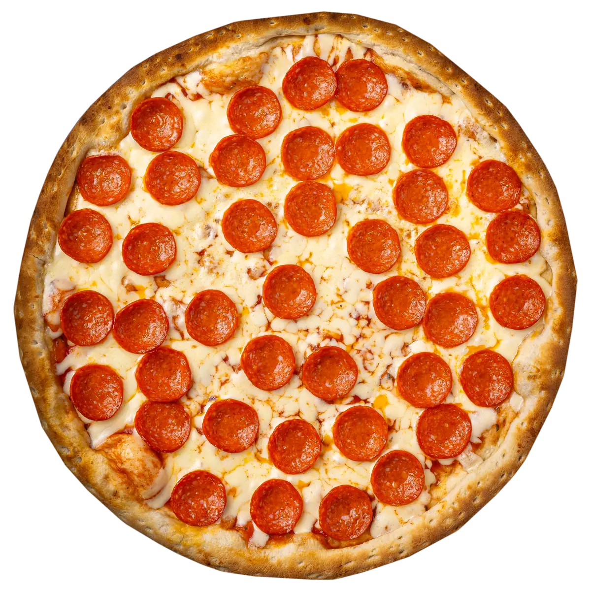 Pizza Pepperoni de Yalus Pizza con salsa pomodoro, mozzarella y pepperoni